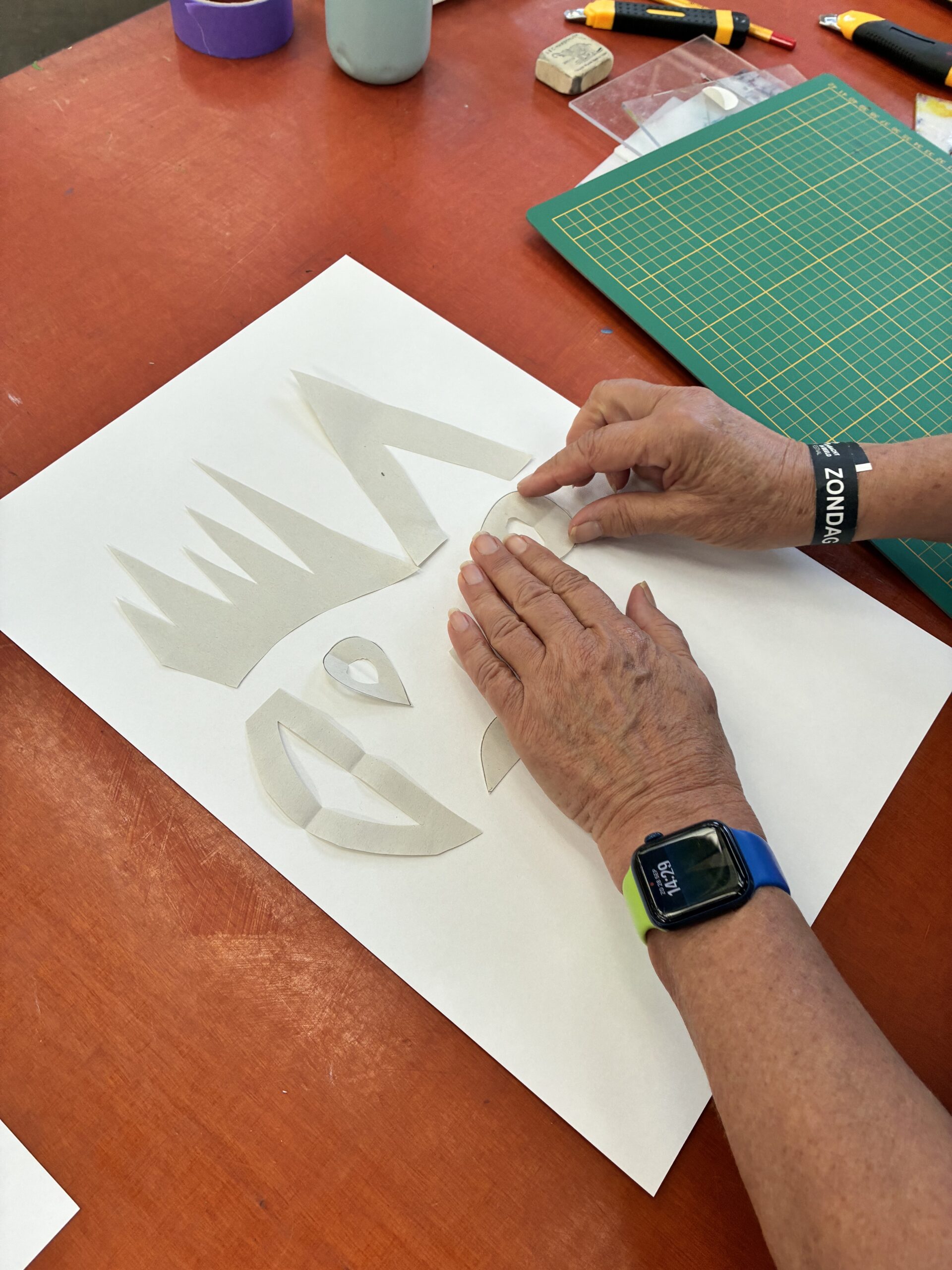 Workshop Monoprint Zeefdruk img 4152