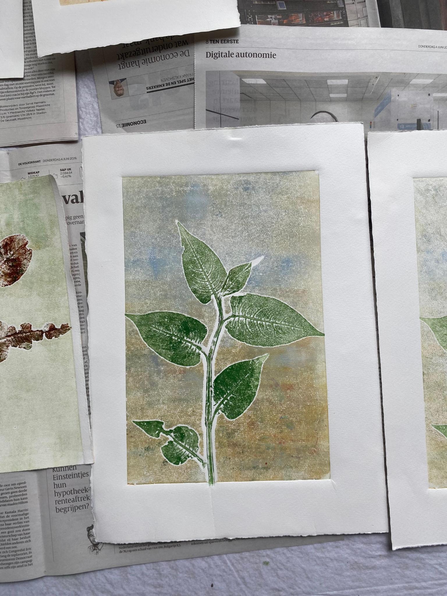 nanda coppens botanisch monoprint 8